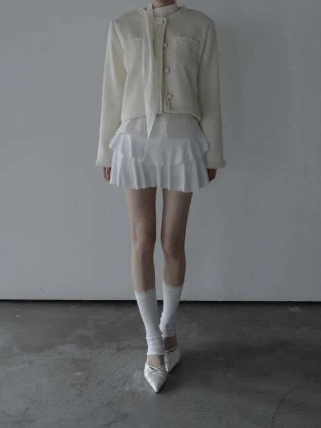 Arok Crop Tweed Jacket
