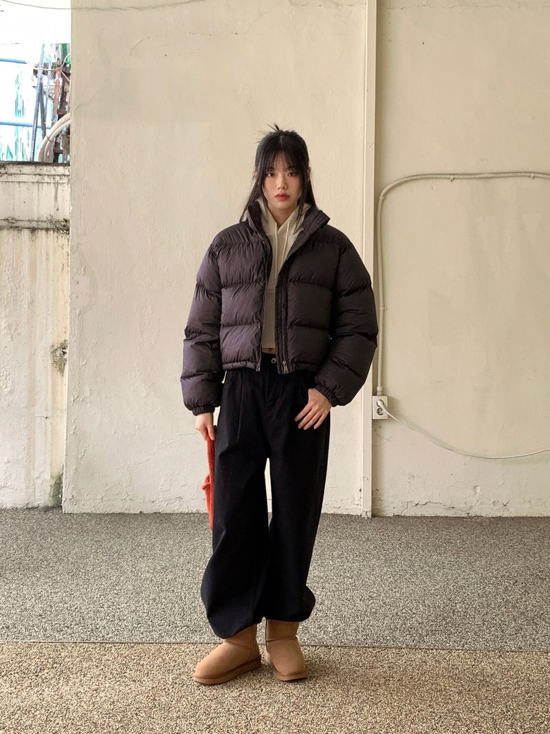 [MADE] Orson Wellon Puffer Crop Short Padding