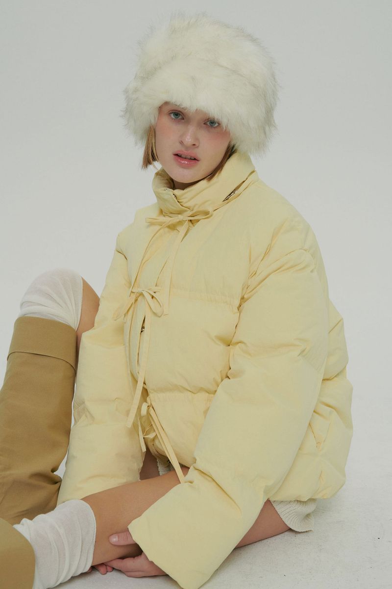 STRAP DOWN JACKET / YELLOW