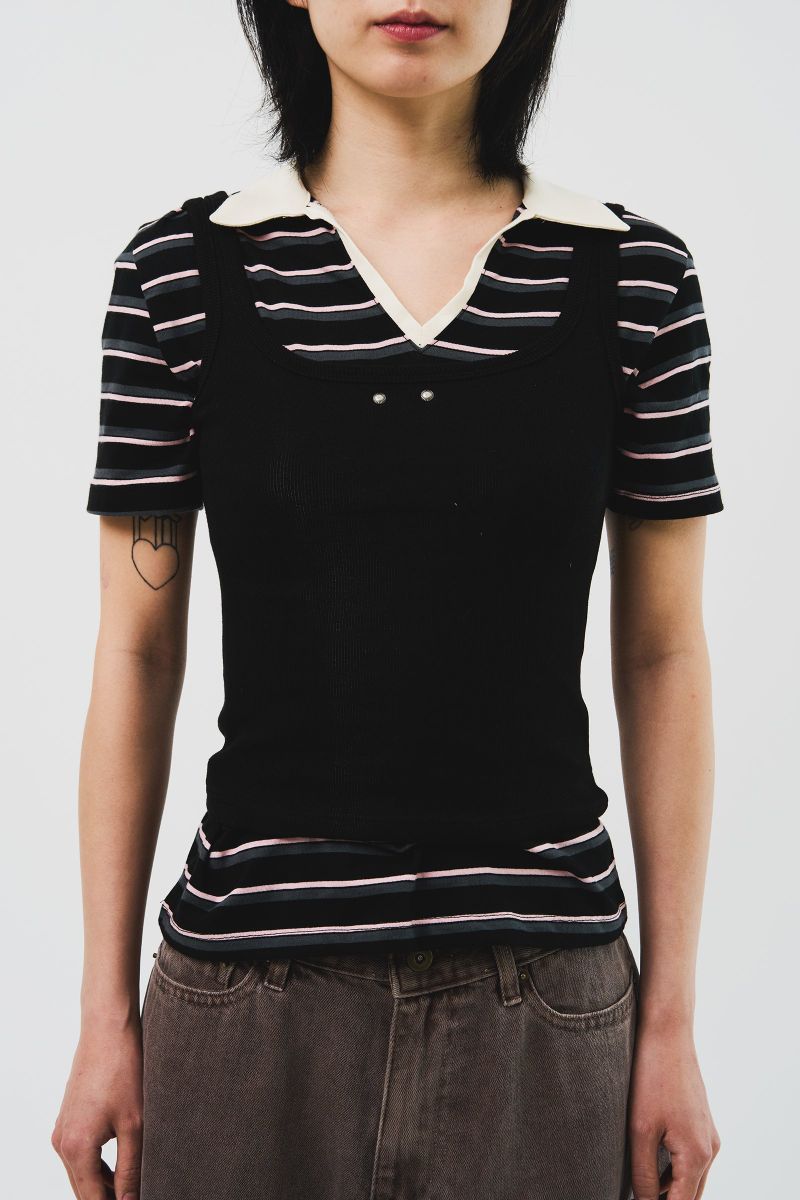 (W) Bettie Stripe Top (2color)