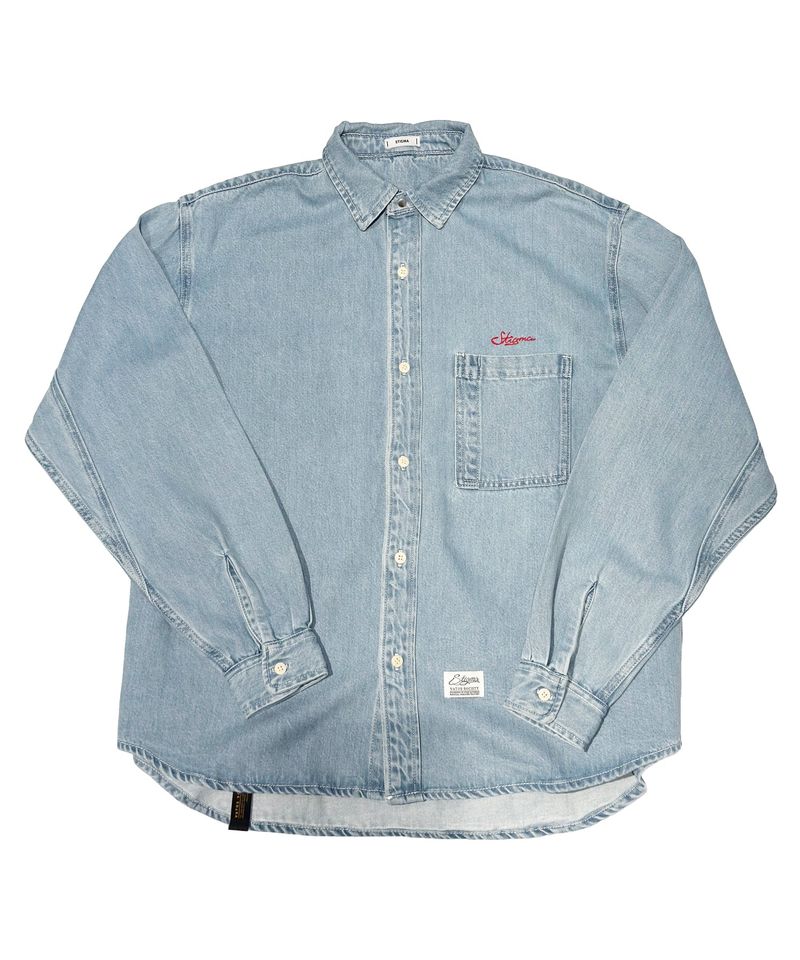 DENIM SHIRTS JACKET BLUE