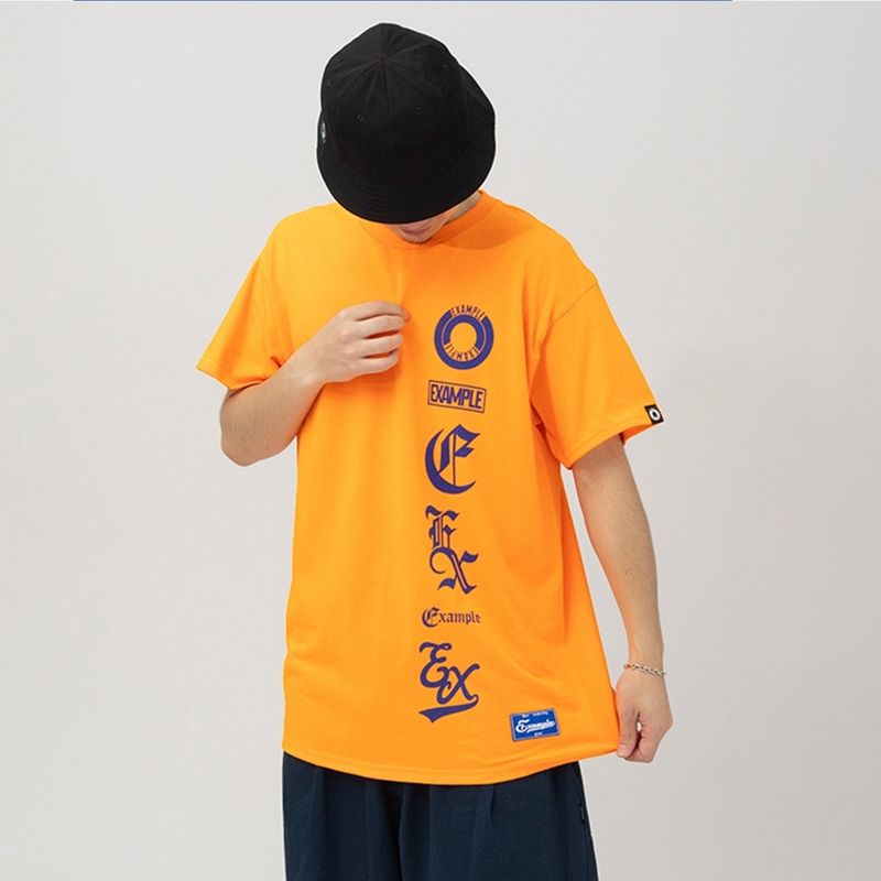 EXAMPLE STRAIGHT LOGO S/S TEE