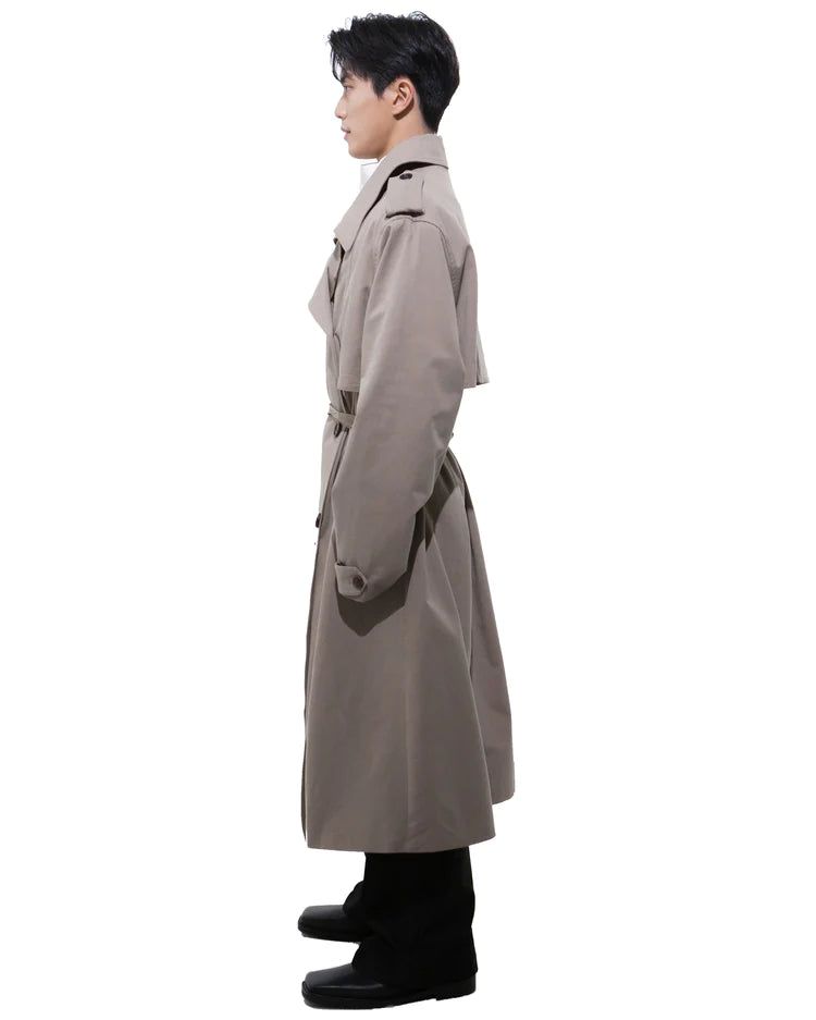 クラシックトレンチコート-BEIGE （送料込）- WooStore