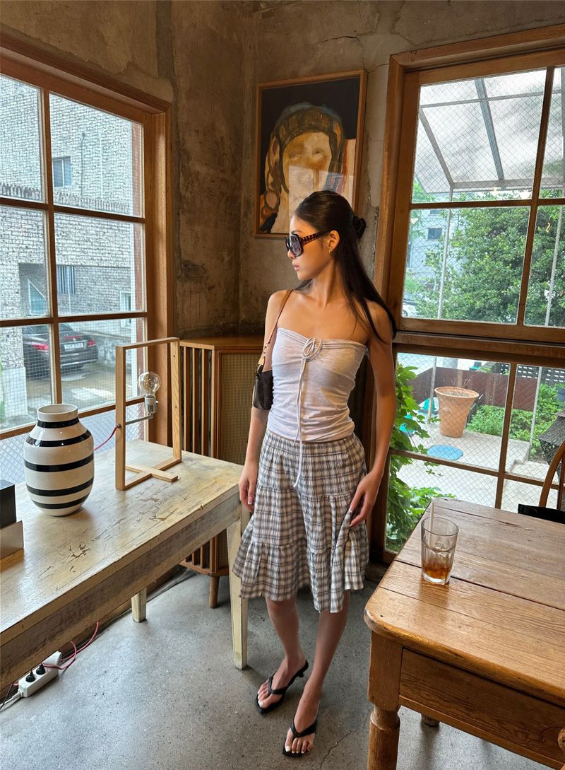 bake check skirt