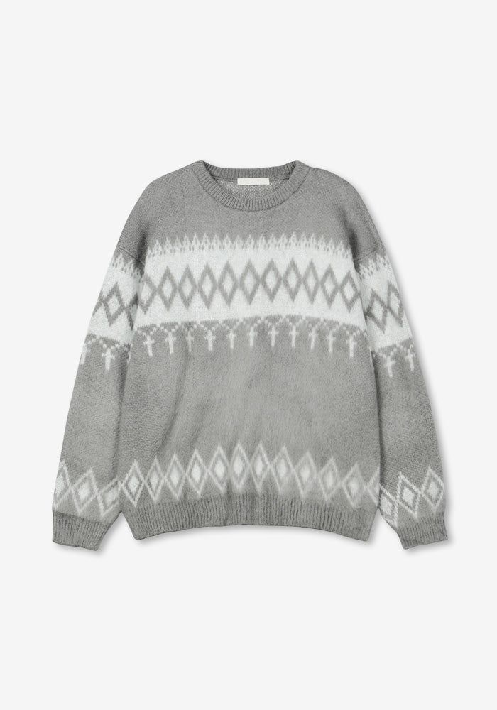 LO ノルディックブラッシュニット