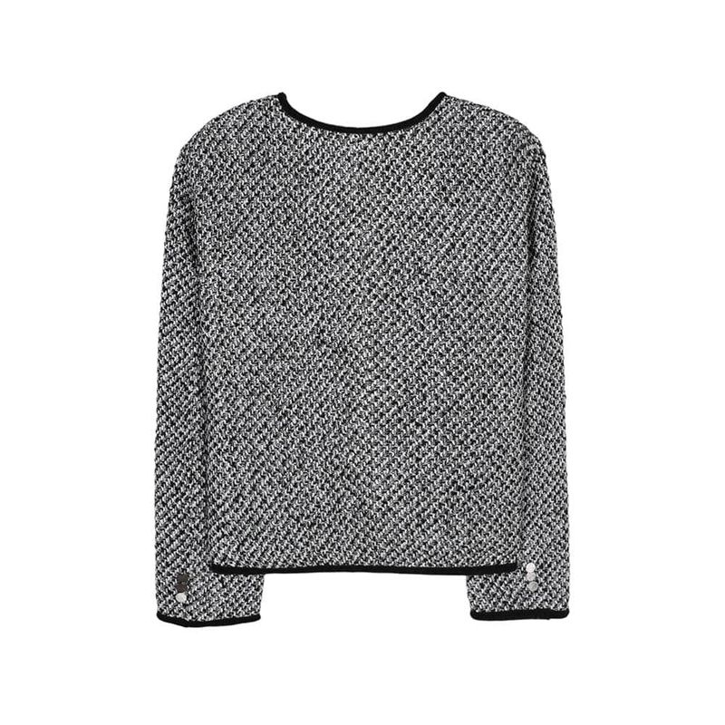 ASCLO Maison Tweed Crop Jacket (2color)