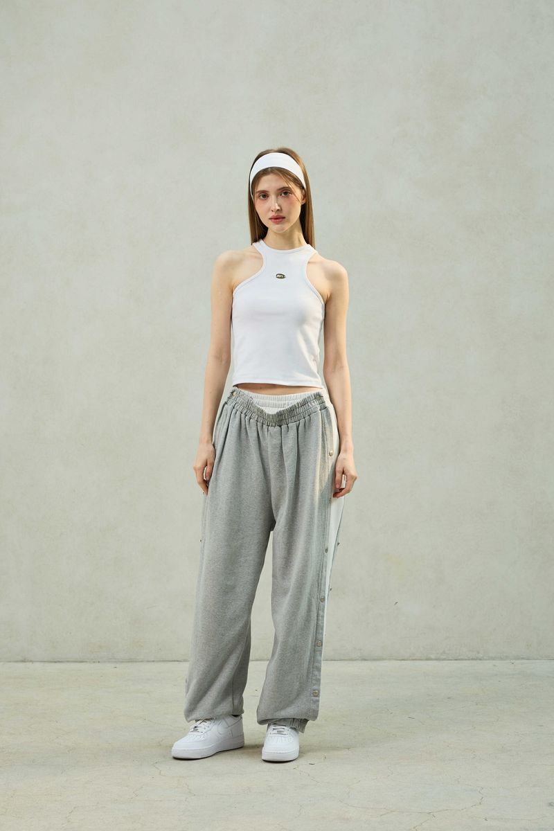 POPPY SLEEVELESS TOP / WHITE