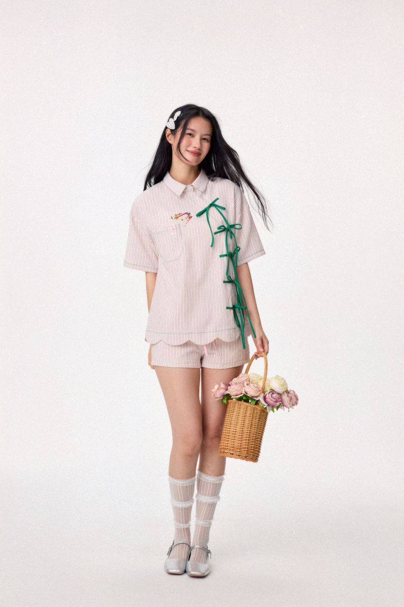 Dear Days Petal Boxy Shirt (Pink)