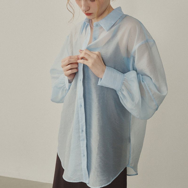 Melrose Sheer Oganza Shirts