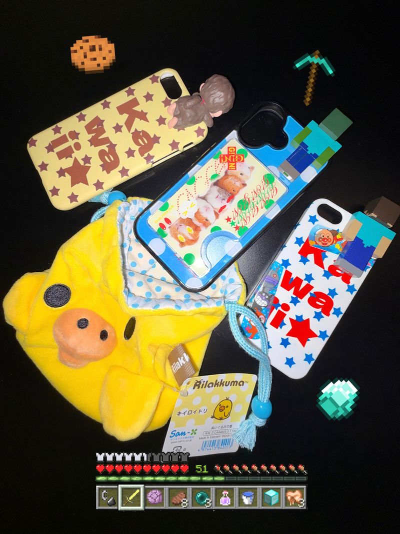 カワイイ★クリームチーズ ポップ ハードケース
