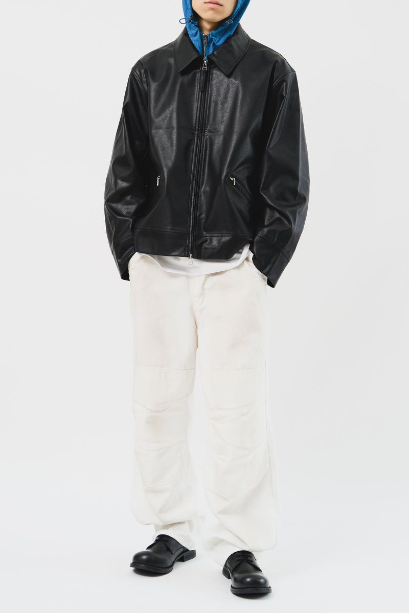 Storm Leather Zip Jacket