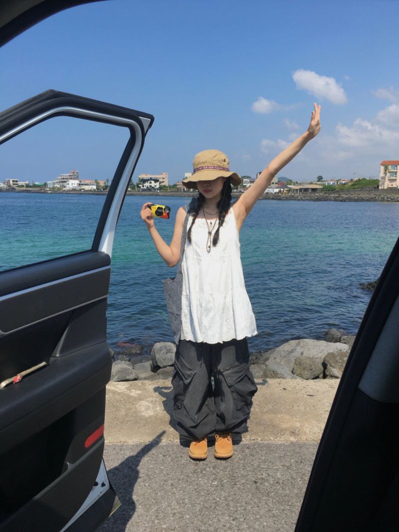 ownmind（オウンマインド）の「Peach Sleeveless One-Piece（Dresses）」