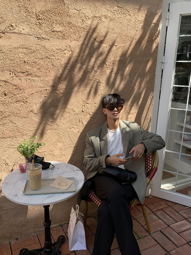 ASCLO Single Tweed Blazer (2color)