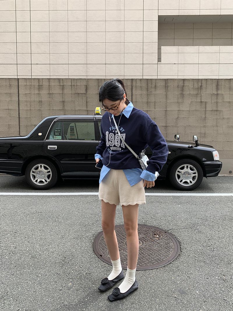 [MADE] Tiber Knit Banded Short Pants