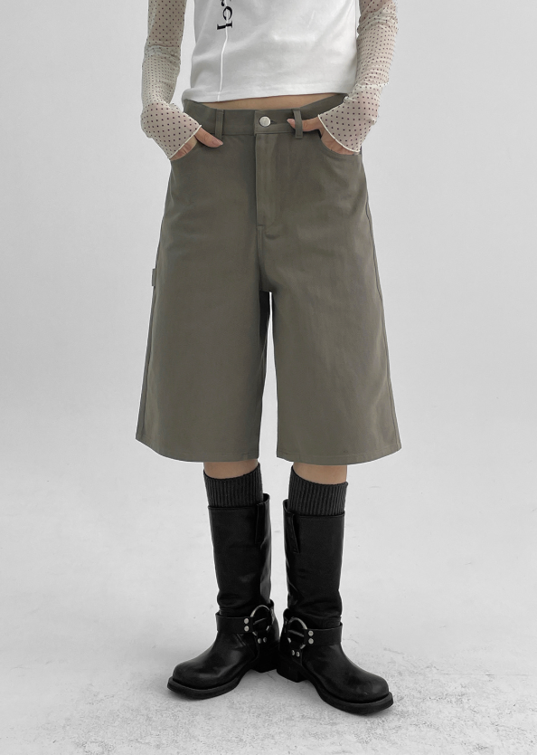[MADE] Marceau Cotton Carpenter Bermuda Pants
