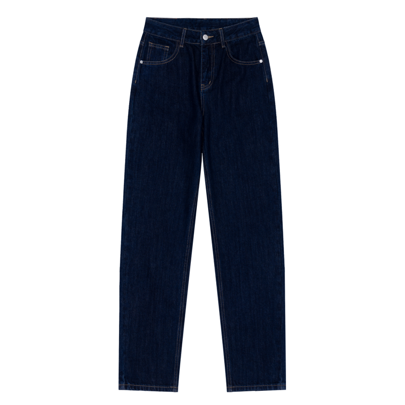 ur.fit（オールフィット）の「DARK BLUE STANDARD FIT DENIM PANTS code 23003（Pants）」