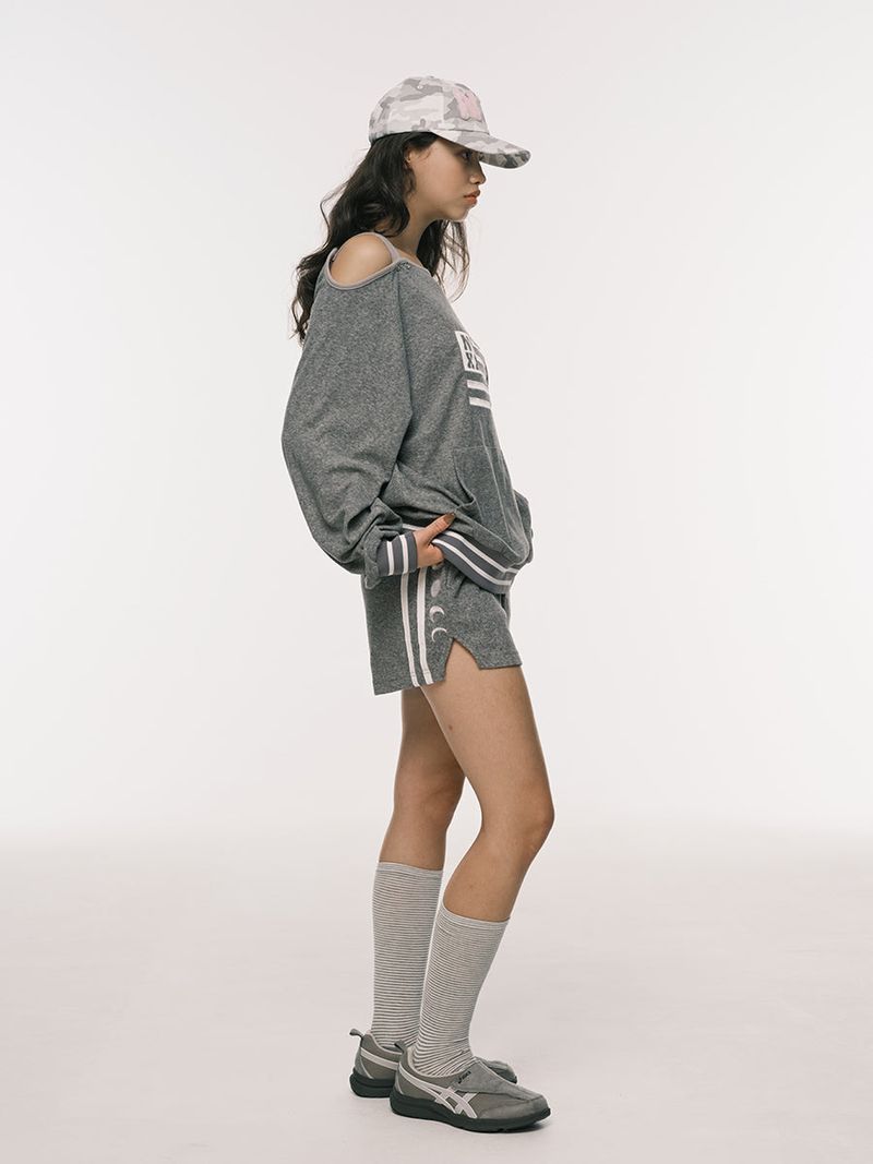NYXX（エヌワイエックスエックス）の「P.O.M FLUFFY SHORTS GREY（Pants）」