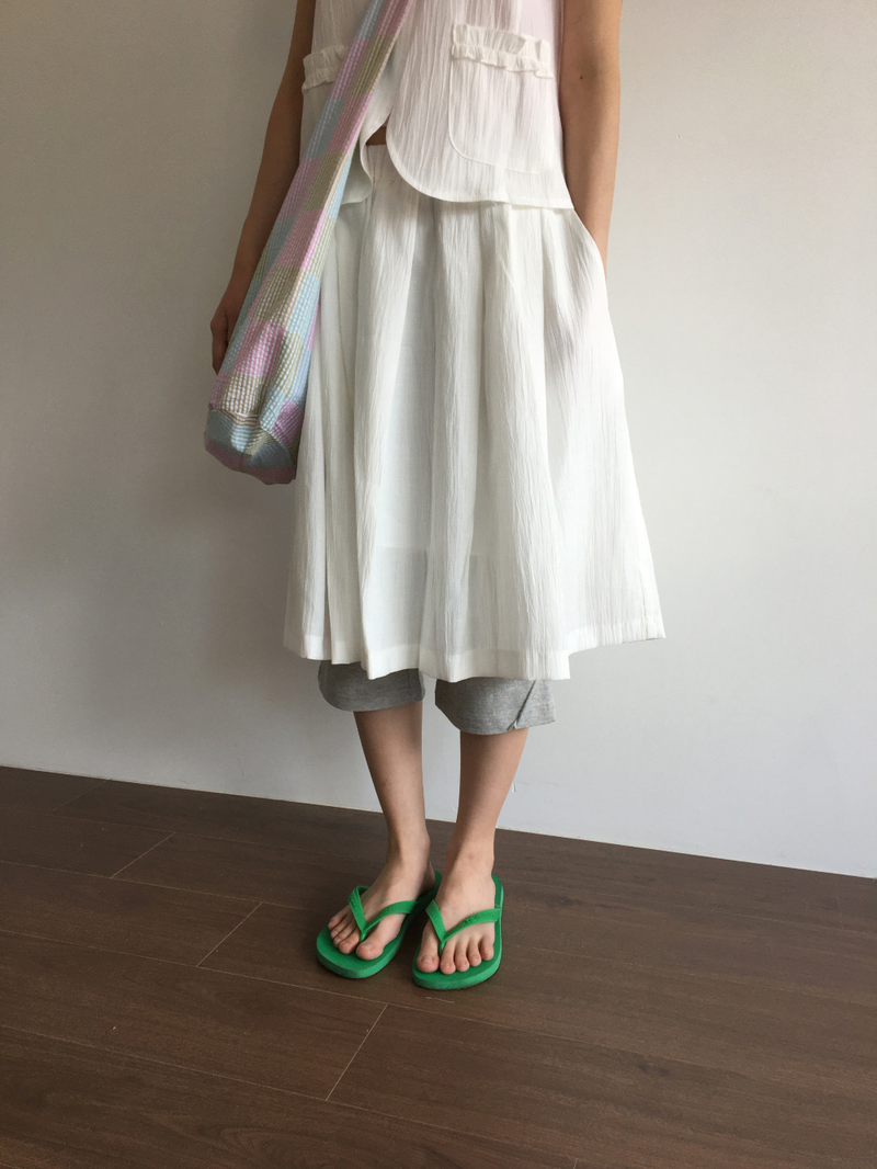 Keen Life Pleated Skirt (2color)
