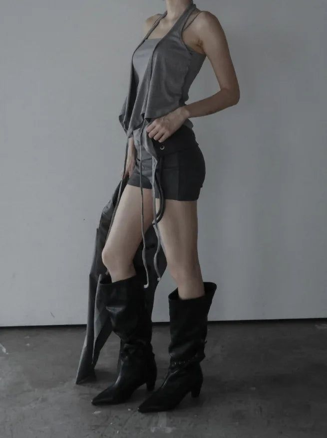 Now Halter Bustier Sleeveless