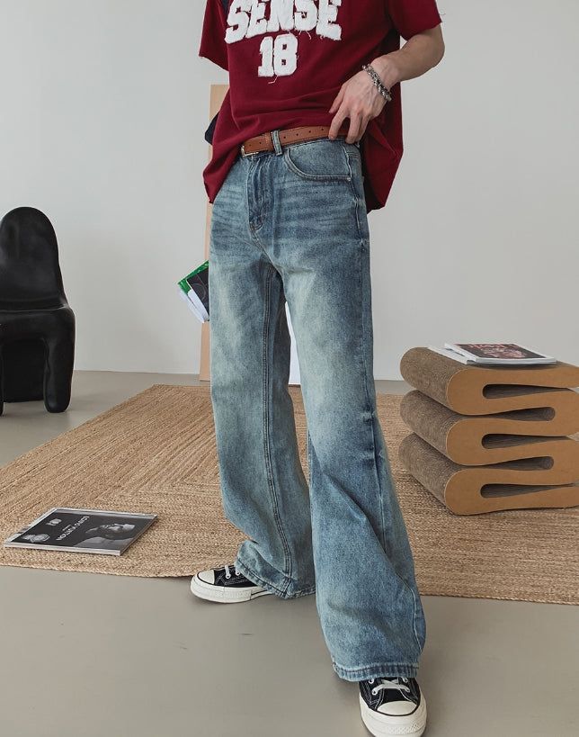 2PLAN(ツープラン)の「Wetley Brush Washed Bootcut Denim(Pants)」