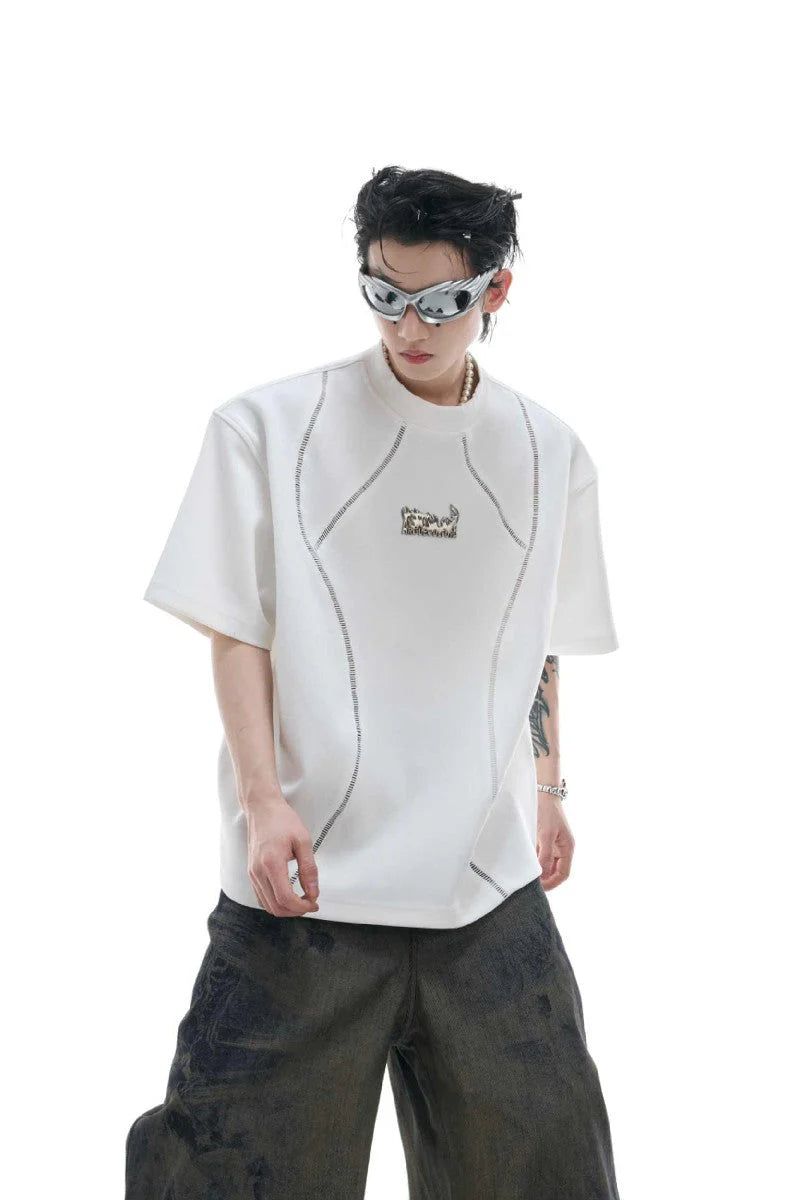 Argue Cultureの「Deconstructed Cotton Metal Tee(Tops)」