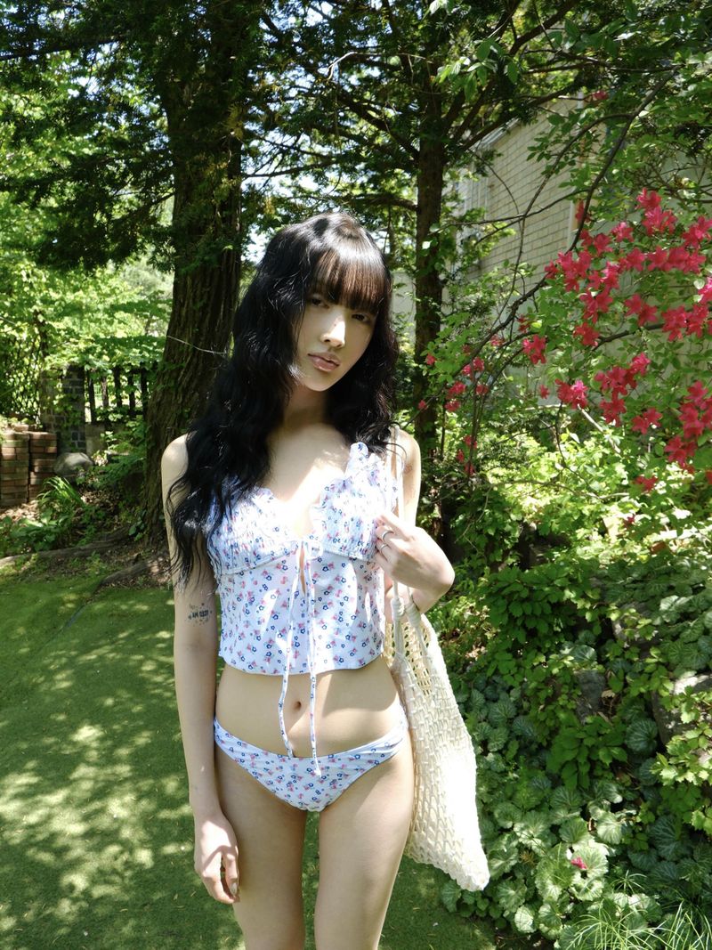 timelineseoul（タイムラインソウル）の「フローラルスモークビキニ（水着）」