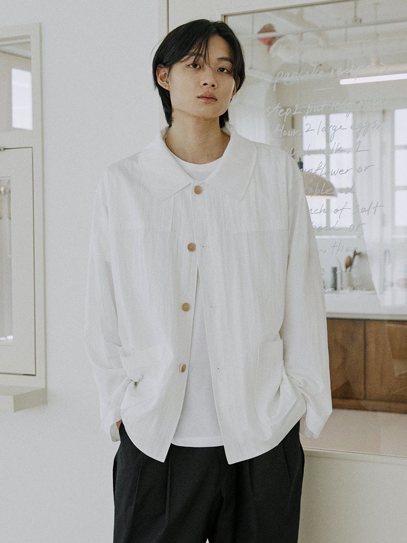 malen（マレン）の「unisex duffle jacket white（Jackets/Outerwear）」