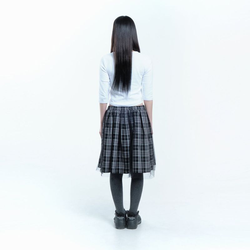 Layer tulle skirt Check