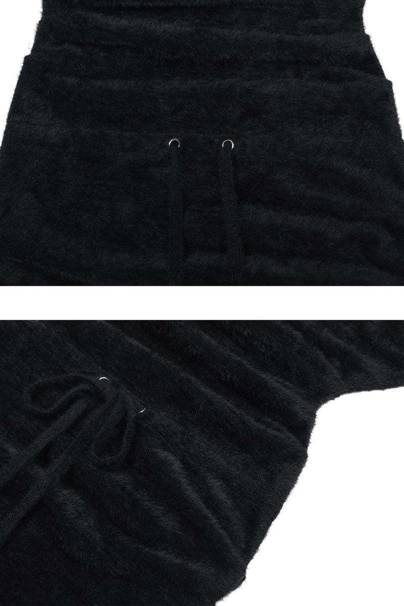 MISTY LOOSE DRESS black