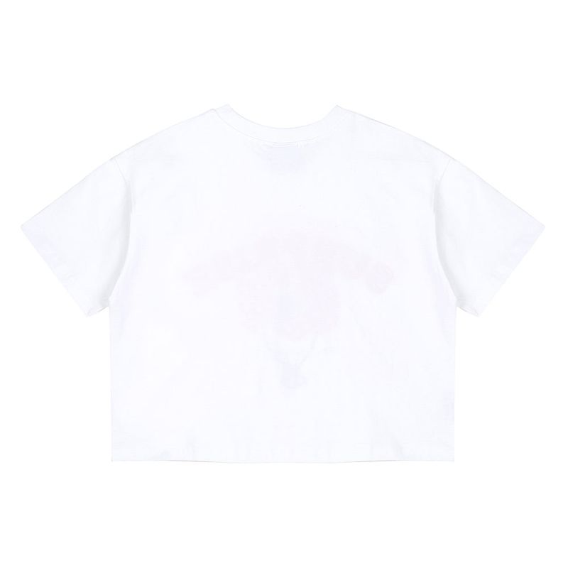 Flower bomb crop T-shirt