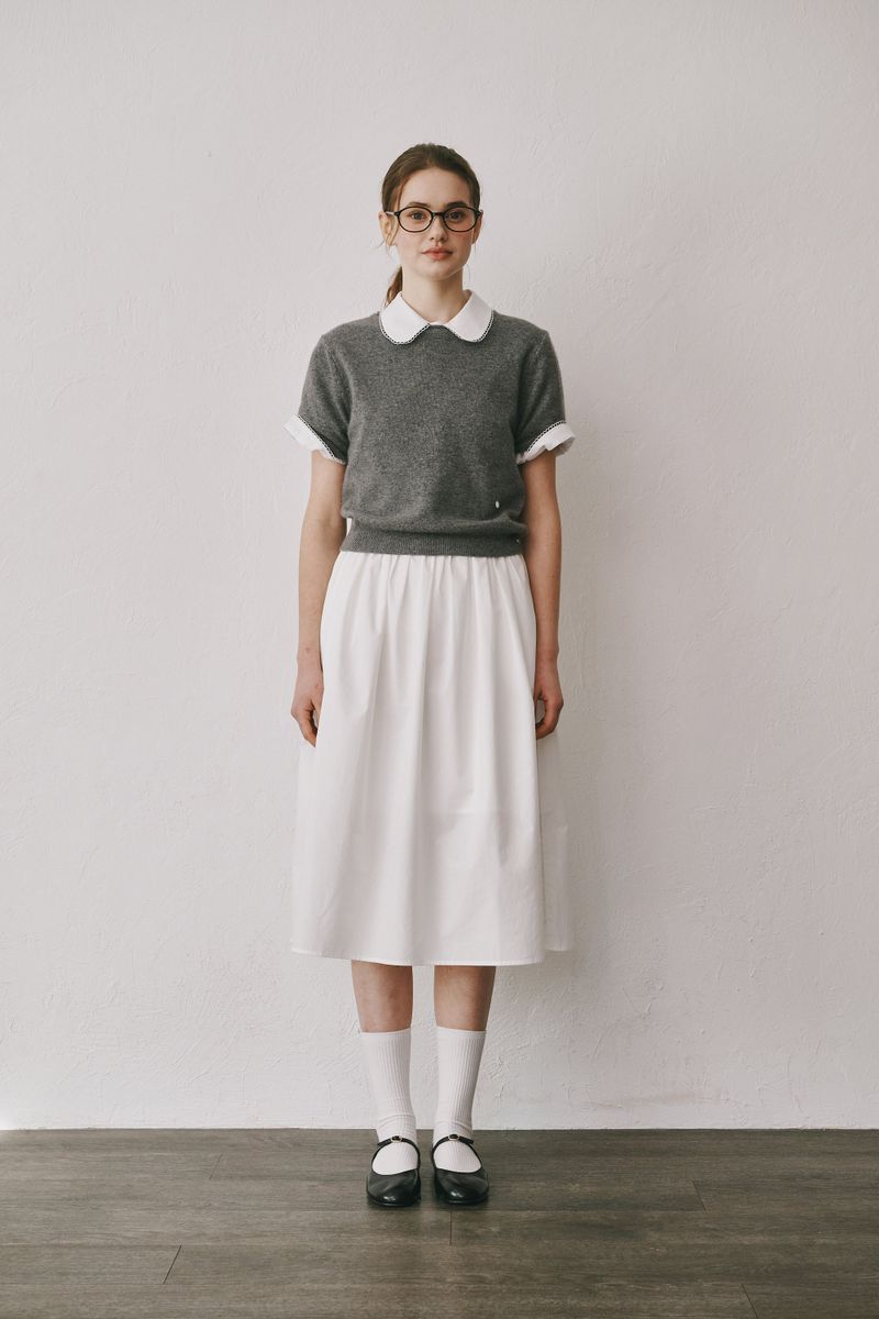 Camel round half knit (Camel)