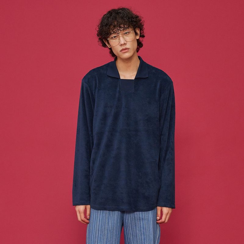 Towel Shirt [Navy]