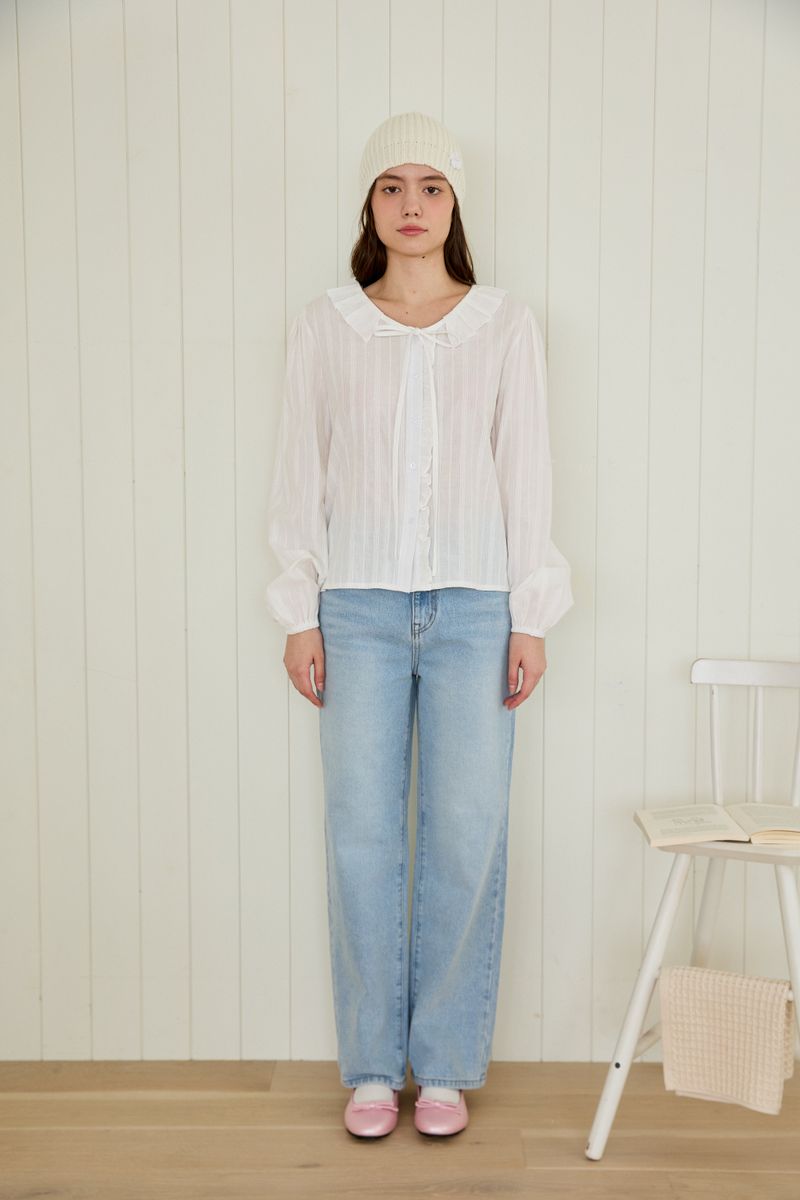 PINK PINEAPPLE（ピンクパイナップル）の「HARMONY BLOOM BLOUSE（Tops）」