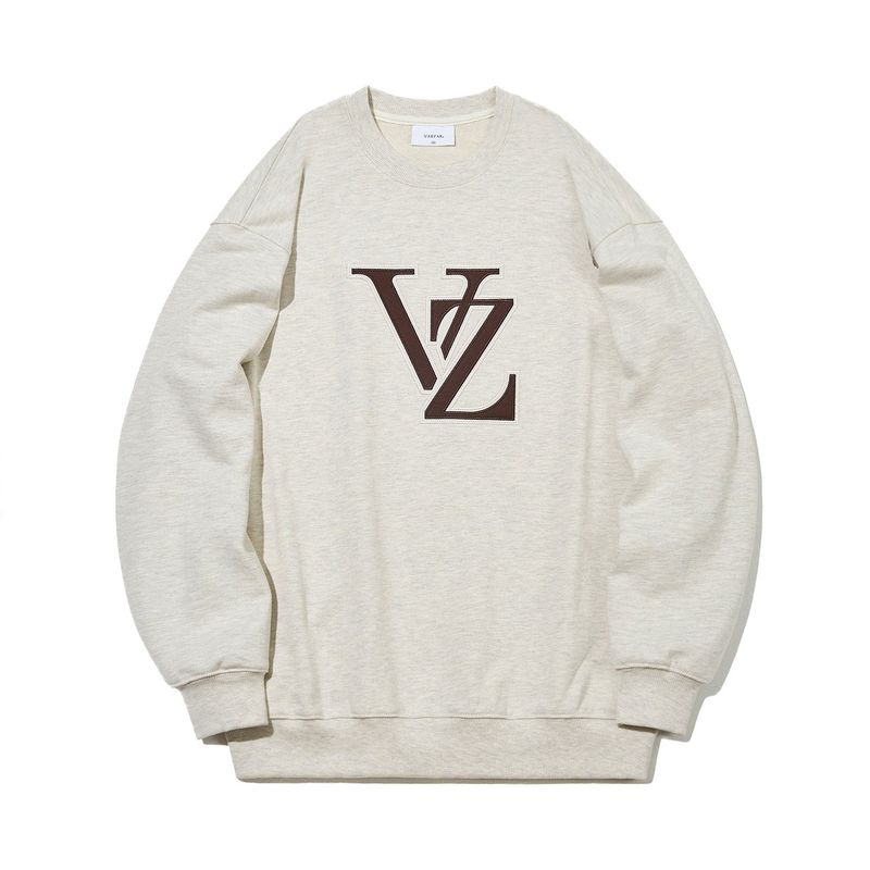 VARZAR(バザール)の「VZ Applique Sweat Shirts Oatmeal(Tops)」
