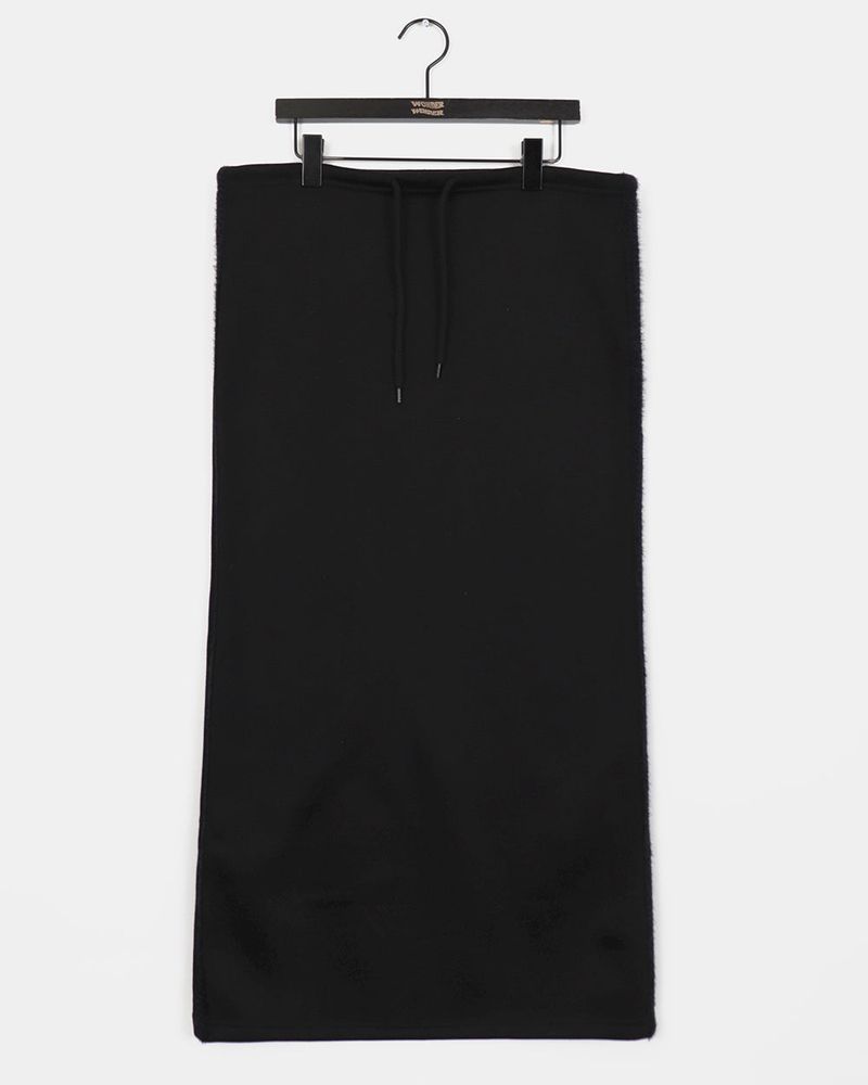 [Napping Lining] Luhee Angora line Sweat maxi long skirt
