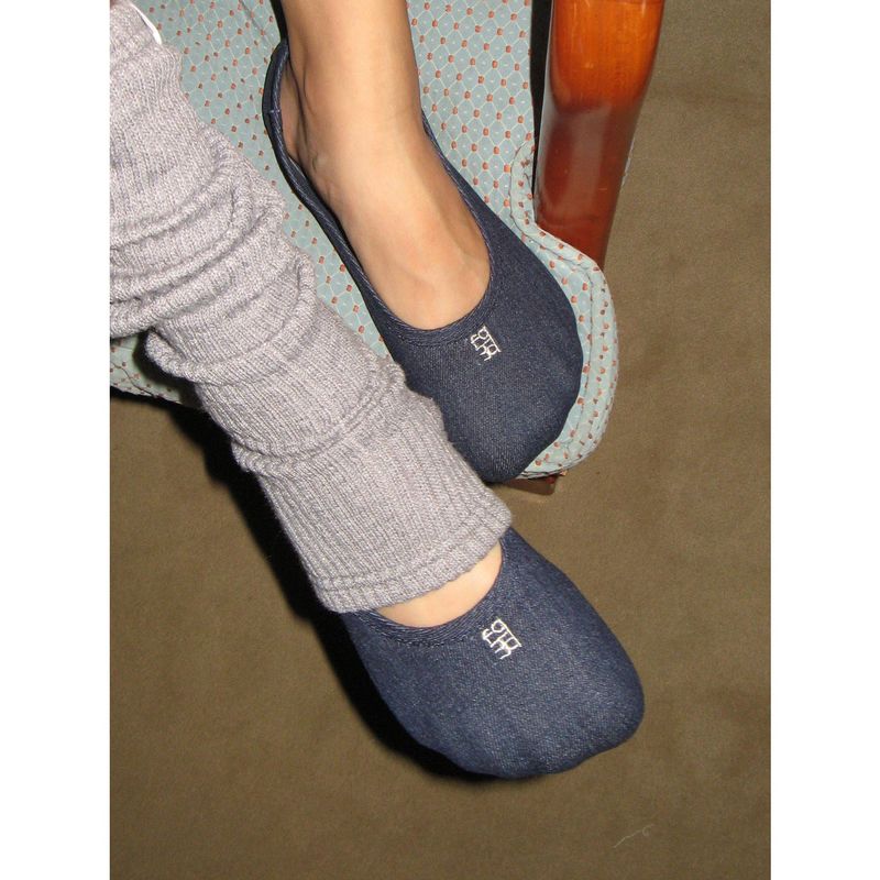 Toe 0029. Flat Shoes - 2colors