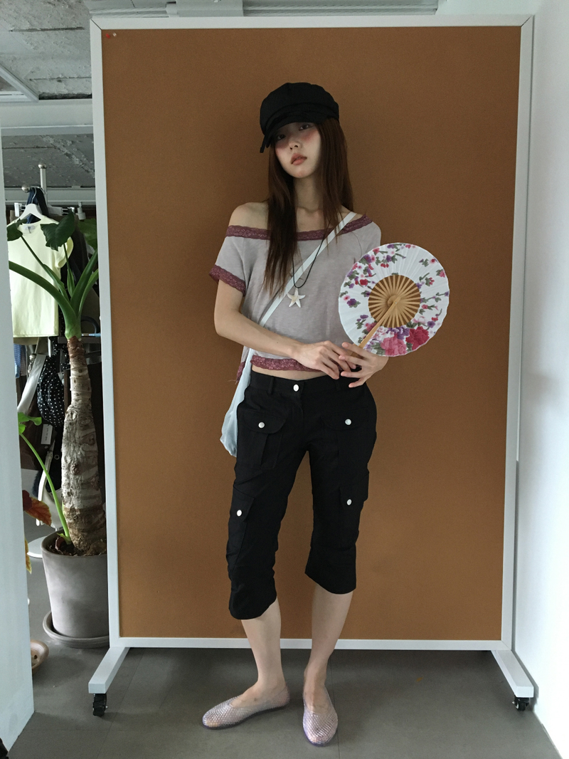 Street flap half pants (2color)