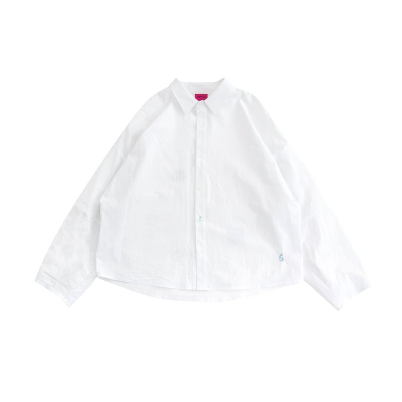ミニマルルーズフィットシャツ (UNISEX)_SYS3BL03WT
