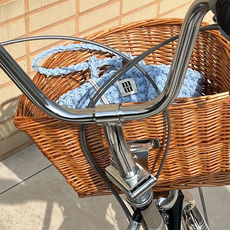 baguette bag (baby blue)