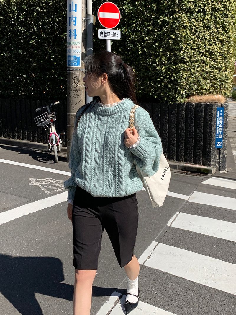 [MADE] Maatte Slit Biker Slacks