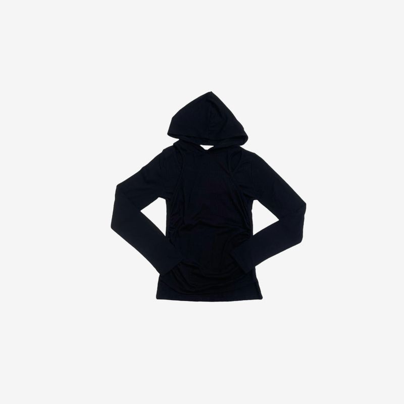 Mato Slit Hooded T-Shirt