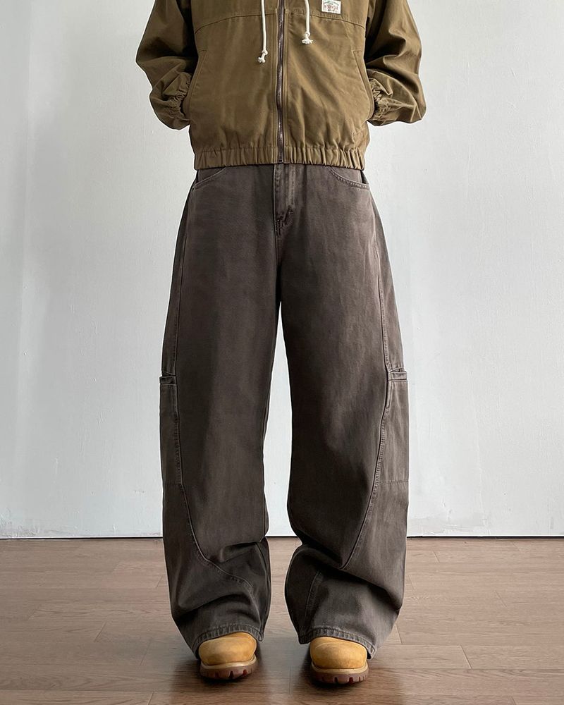 Roden Curved Dyeing Pants