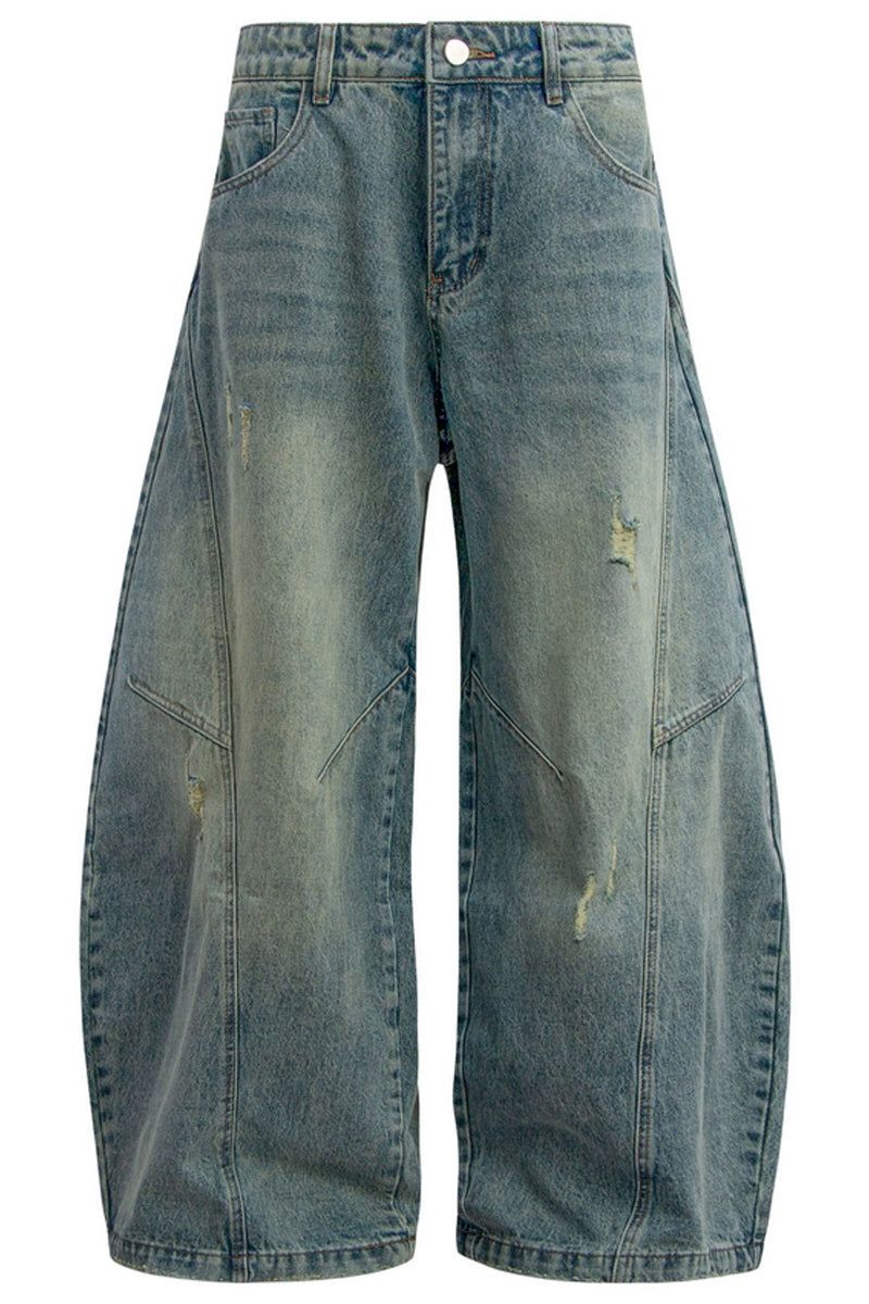CZ Basicsの「Vintage Washed Distressed Curved Jeans（Pants）」