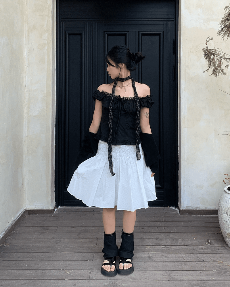 GUSTA（グスタ）の「Candy Smoke Midi Skirt（Skirts）」