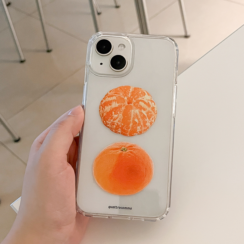 tangerine normal case(iPhone/Galaxy optional)