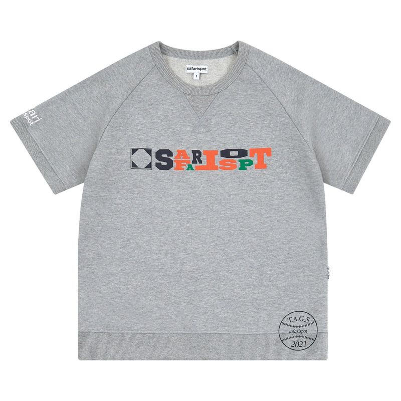 safarispot（サファリスポット）の「 1/2 ROUX BASE UNIFORM HALF CREWNECK (GRAY)（Tops）」