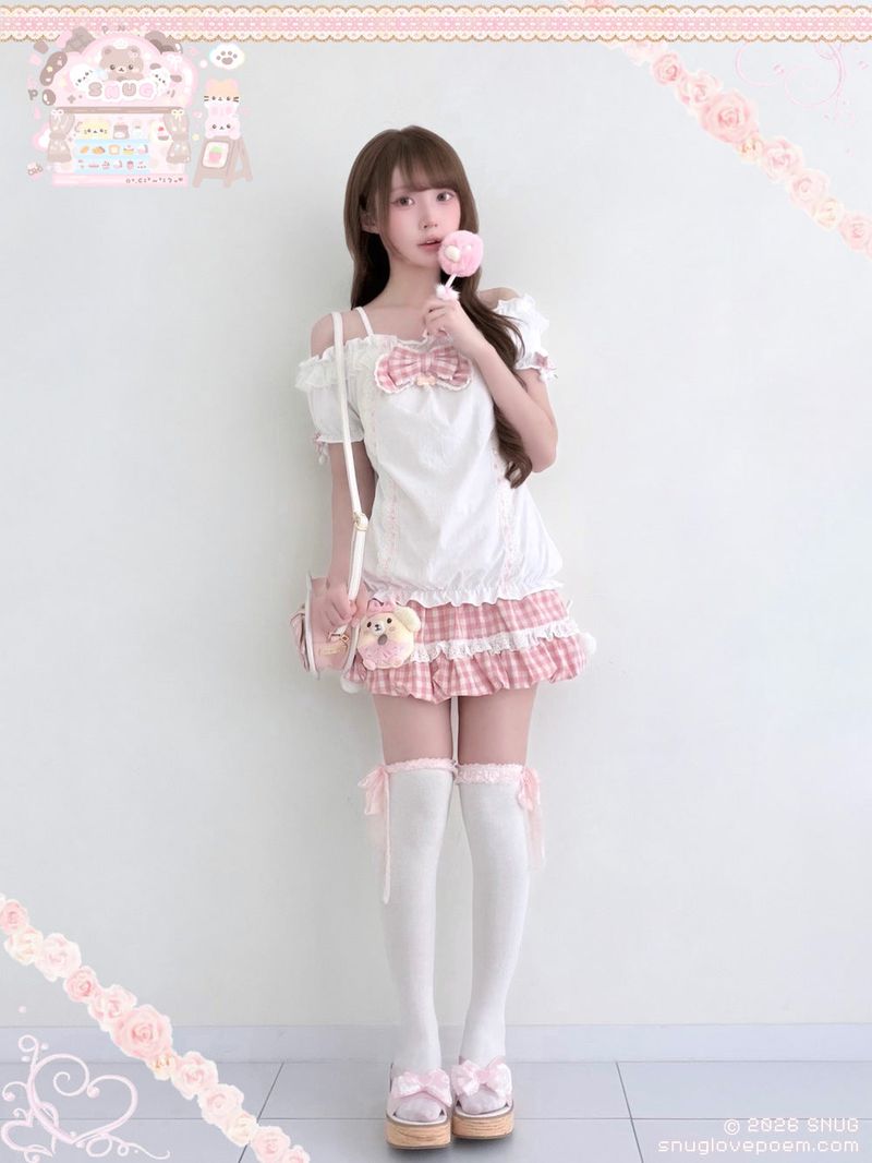 パフェスカート ♡ ストロベリーパフェ