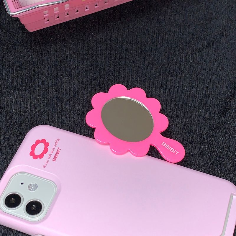 BBIBIT(ピビット)の「Hand Mirror Tok (flower)(Smartphone Accessories)」