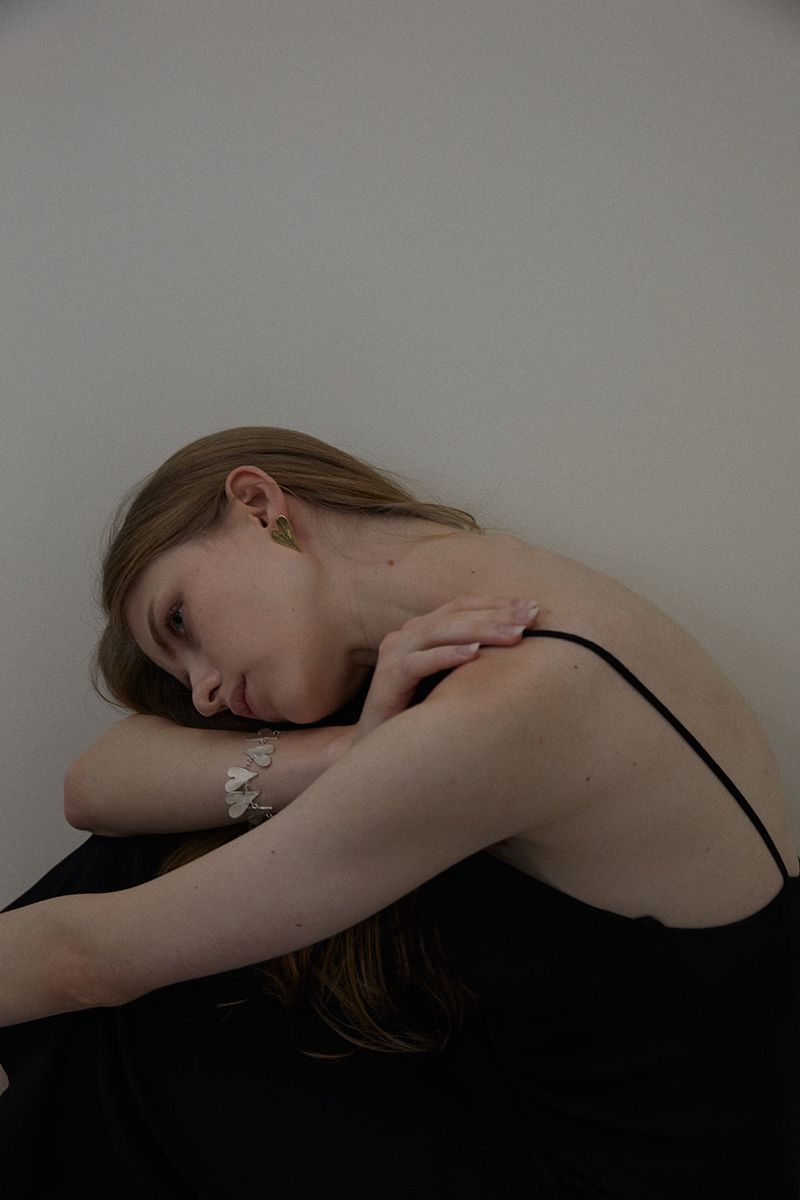 harsh things*2 earring [GOLD]