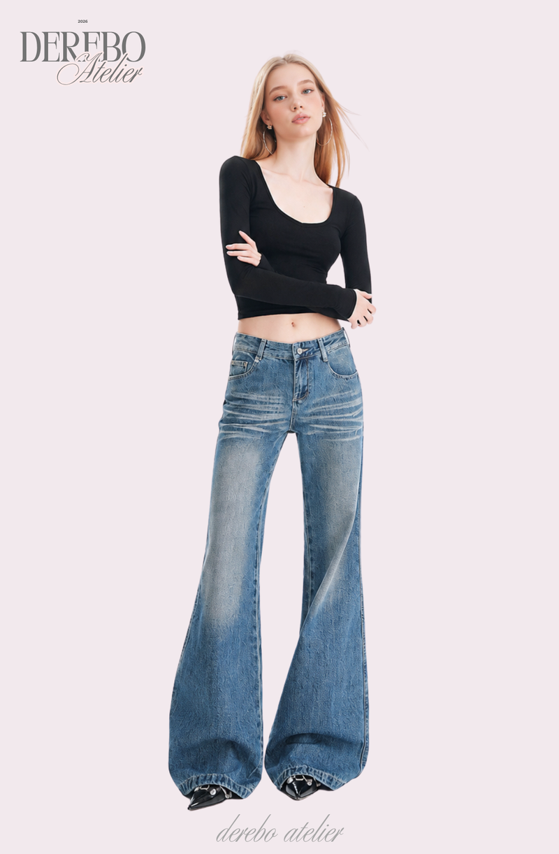 Days Light blue long fit denim pants